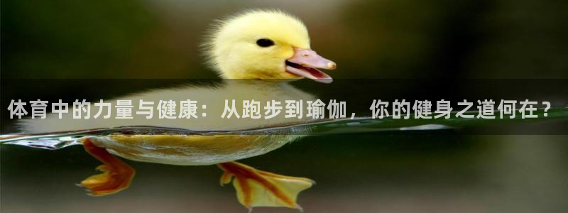 一竞技官方正版app集团官网首页:体育中的力量与健康:从跑步